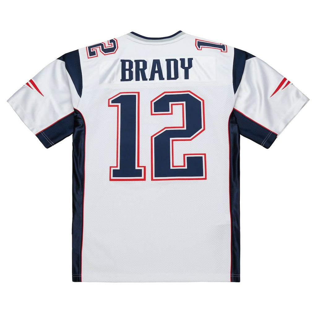 Mitchell & Ness Tom Brady New England Patriots 2000 Big & Tall Legacy Replica Jersey White