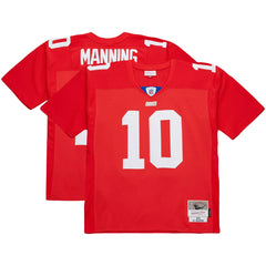 Mitchell & Ness Eli Manning New York Giants 2004 Team Legacy Retired Player Big & Tall Jersey Red