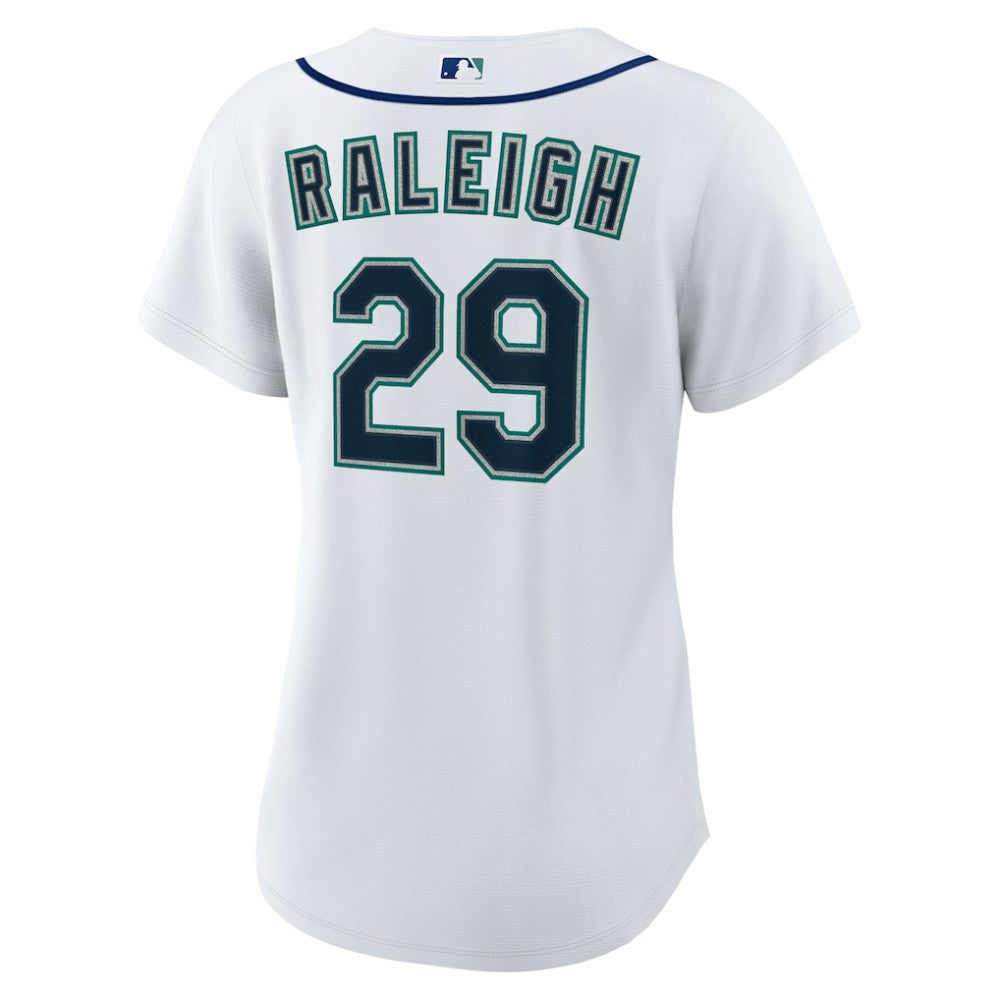Cal Raleigh Seattle Mariners Nike Women's Home Replica Jersey - White - Nike Discount