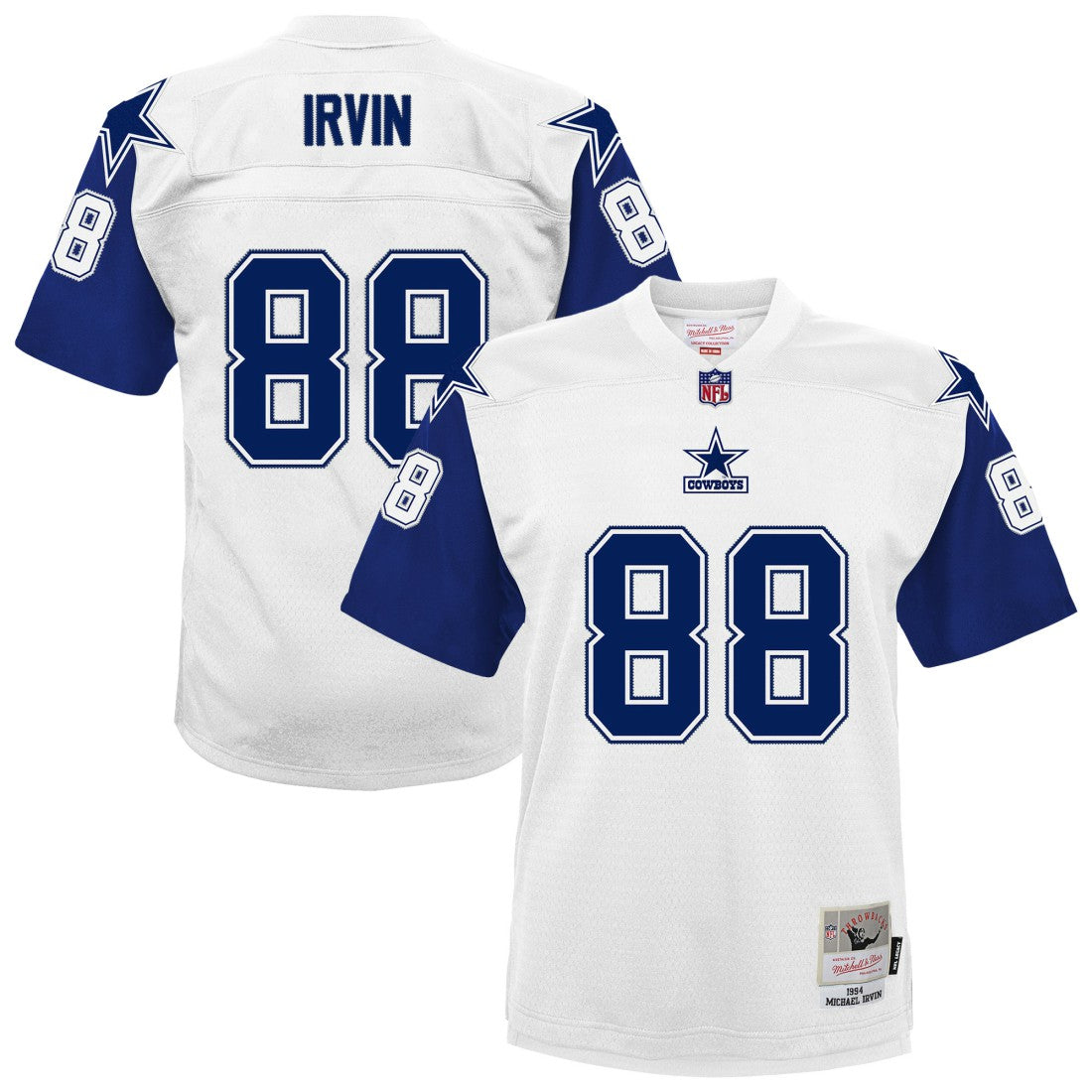 Mitchell & Ness Michael Irvin Dallas Cowboys Youth 1994 Alternate Legacy Jersey White