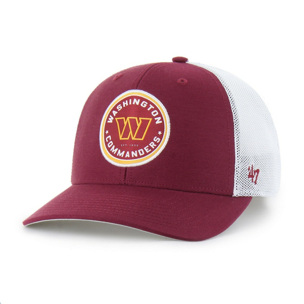 47 brand Washington Commanders '47 Disclose Trophy Flex Hat Burgundy