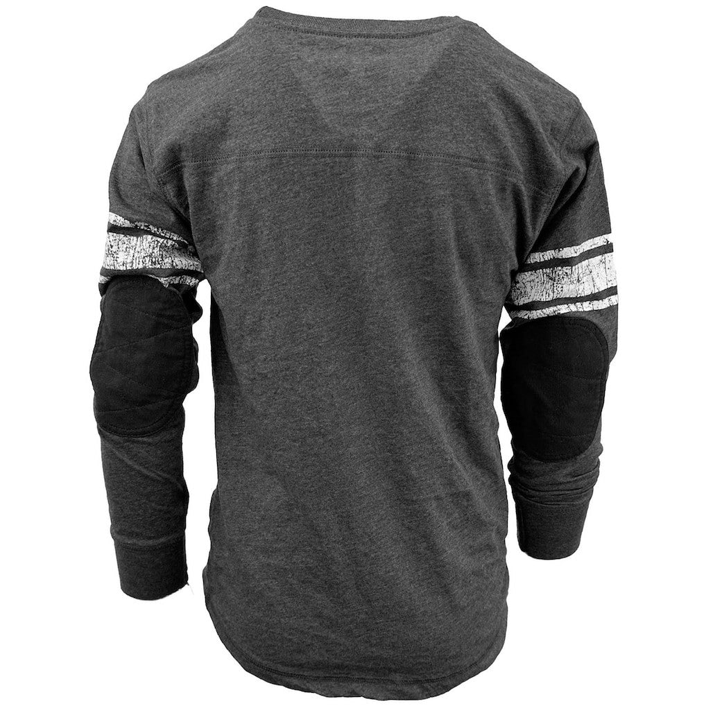 New Orleans Saints Wes & Willy Youth Football Long Sleeve T-Shirt Black