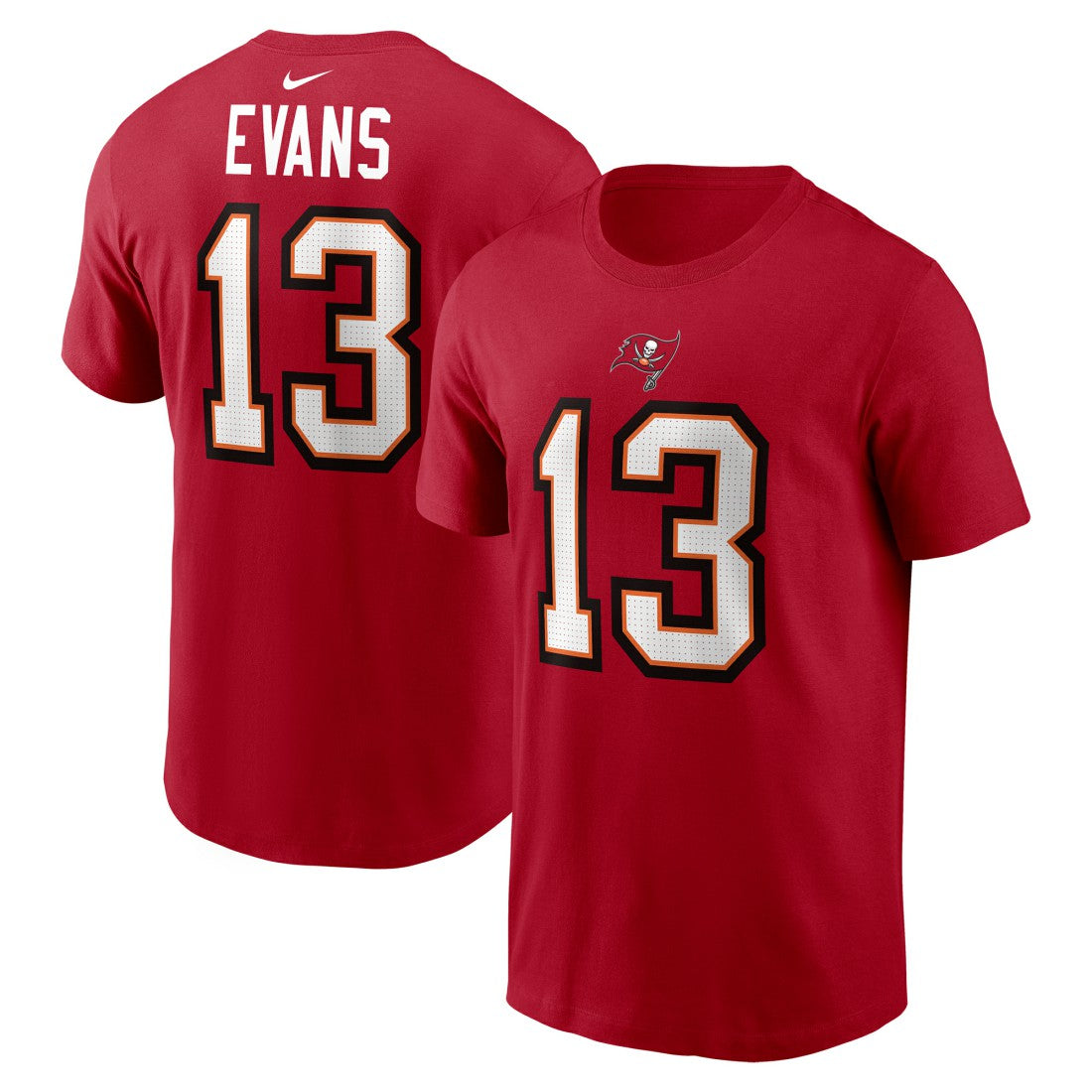 Nike Tampa Bay Buccaneers Player Name & Number T-Shirt Red