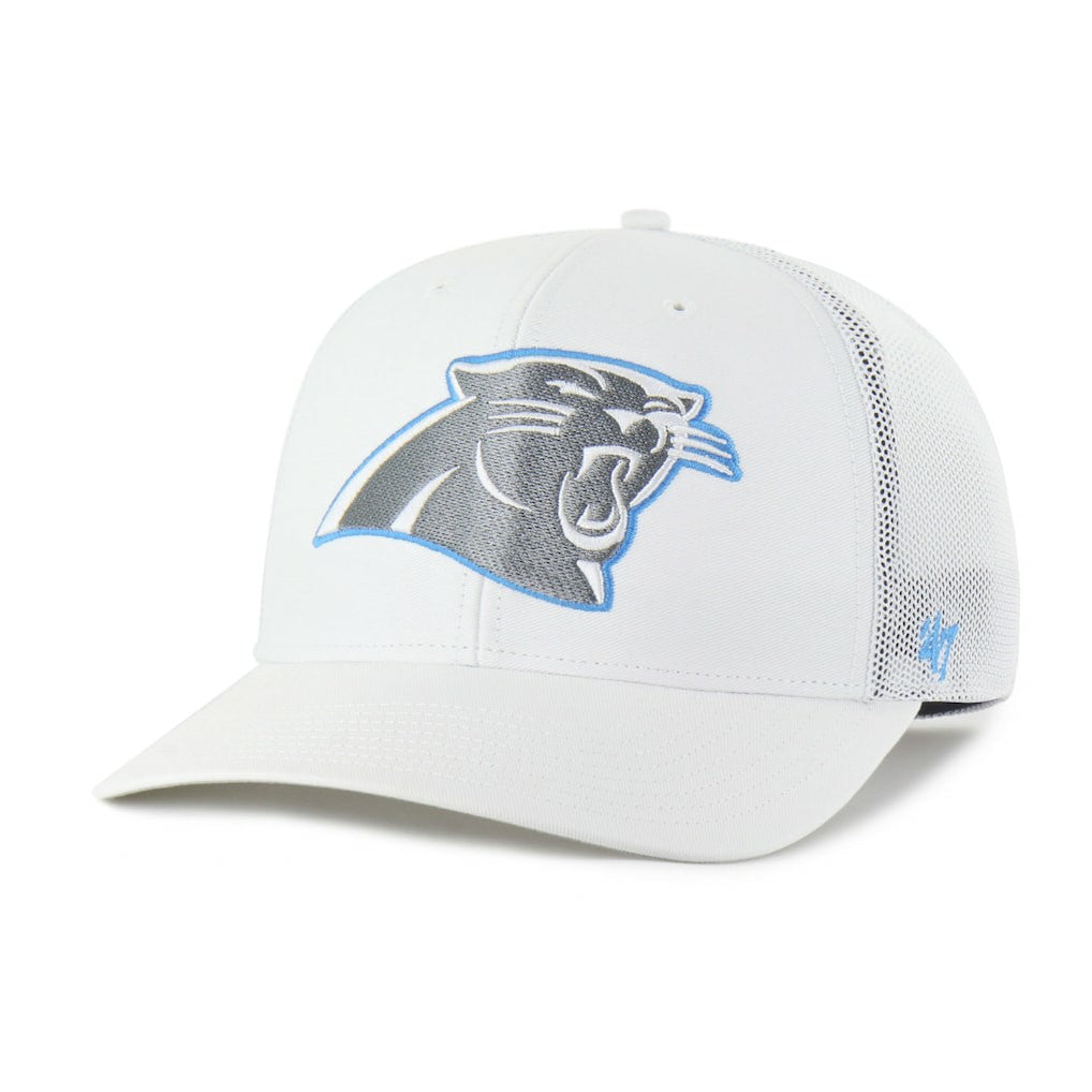 47 brand Carolina Panthers '47 Snowball Trophy Stretch Fit Hat White