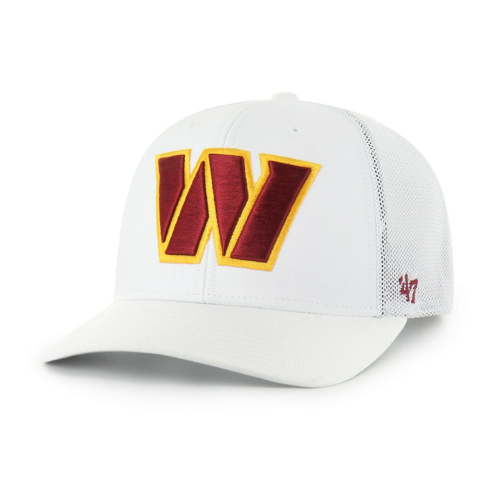 47 brand Washington Commanders '47 Snowball Trophy Stretch Fit Hat White
