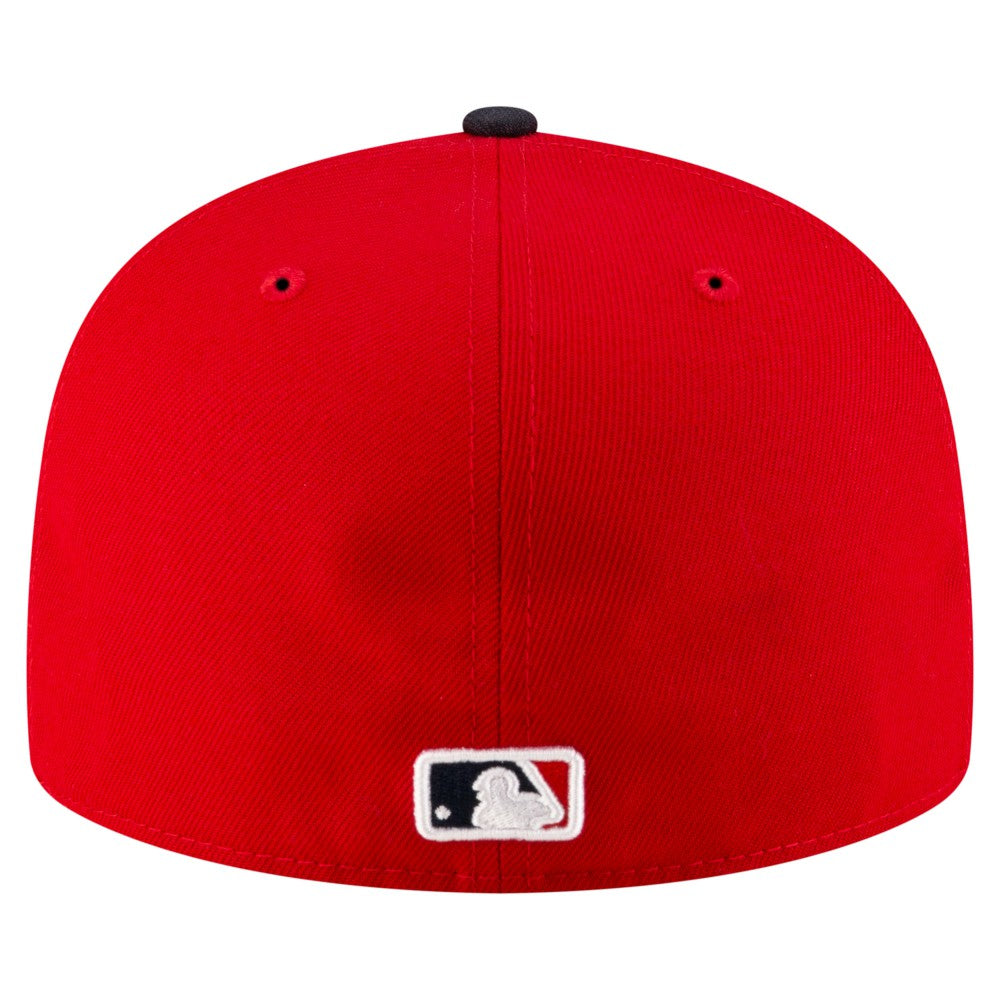 Cleveland Guardians New Era  Authentic Collection On Field 59FIFTY Fitted Hat - Red/Black - New Era Lifestyle