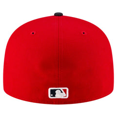 Cleveland Guardians New Era  Authentic Collection On Field 59FIFTY Fitted Hat - Red/Black - New Era Lifestyle