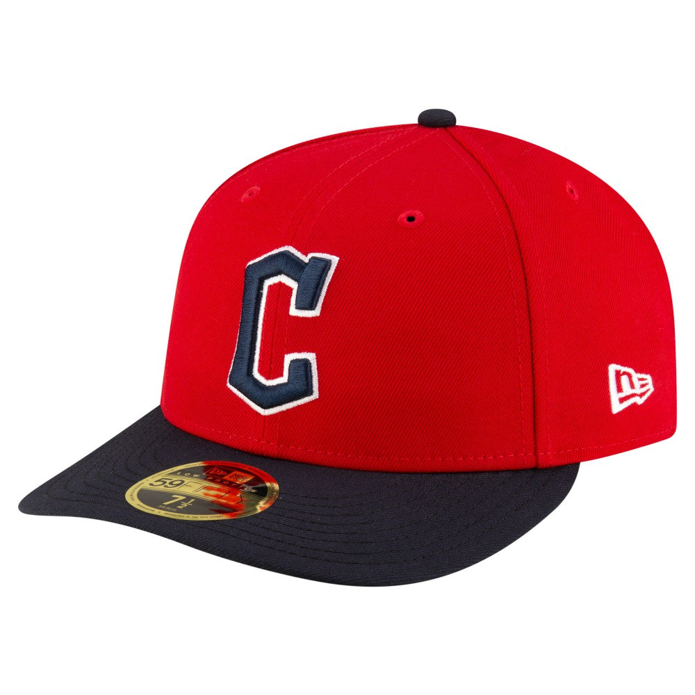 Cleveland Guardians New Era  Authentic Collection On-Field Low Profile 59FIFTY Fitted Hat - Red/Black - New Era Sale