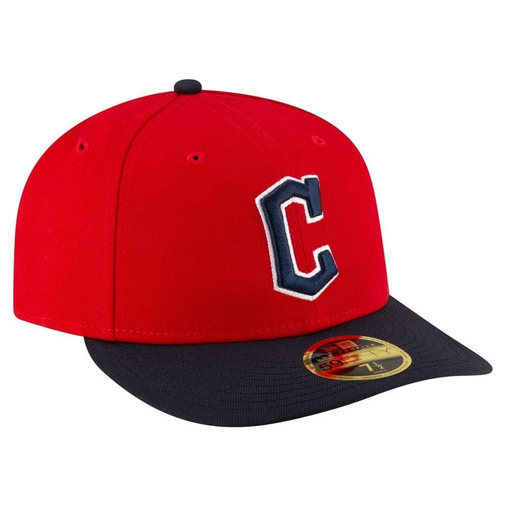 Cleveland Guardians New Era  Authentic Collection On-Field Low Profile 59FIFTY Fitted Hat - Red/Black - New Era Sale