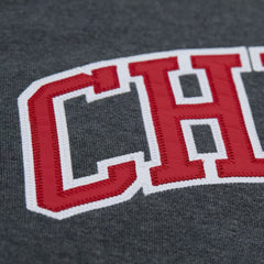 Chicago Blackhawks Mitchell & Ness Playoff Win Fleece Pullover Sweatshirt - Heather Charcoal - NHL 202679019