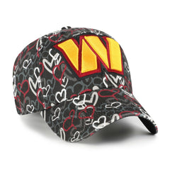47 brand Washington Commanders '47 Girls Preschool Mural Clean Up Adjustable Hat Black