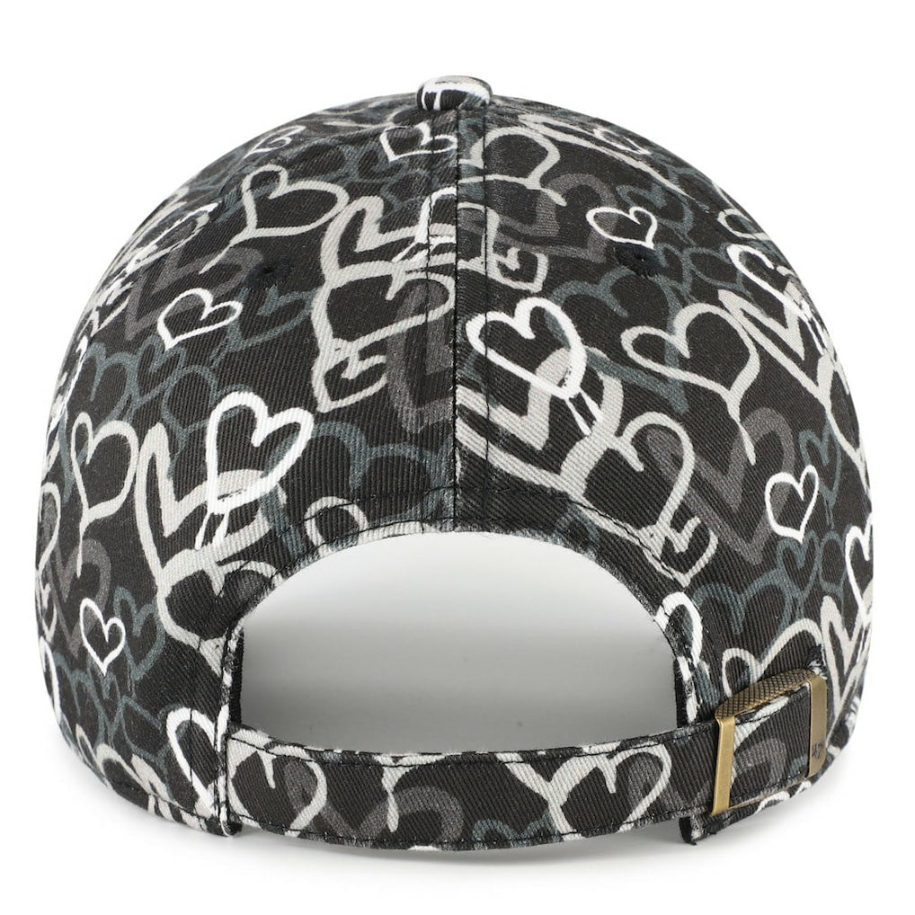 47 brand Las Vegas Raiders '47 Girls Preschool Mural Clean Up Adjustable Hat Black