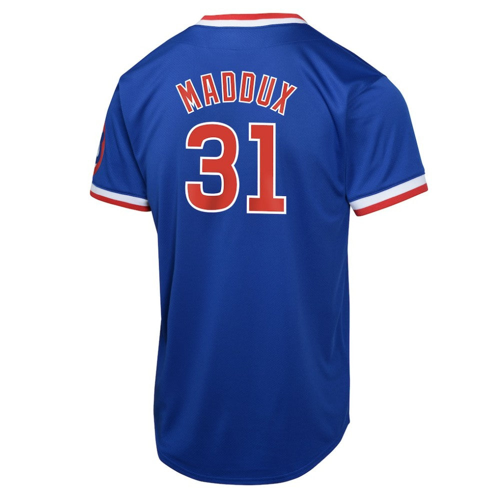 Greg Maddux Chicago Cubs Nike Youth Cooperstown Collection Limited Jersey - Royal - Nike Discount