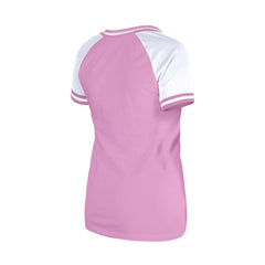 Dallas Cowboys New Era Women's Mommy & Me V-Neck T-Shirt Pink