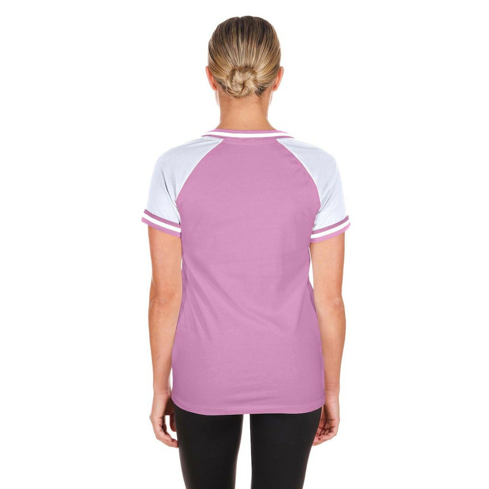 Dallas Cowboys New Era Women's Mommy & Me V-Neck T-Shirt Pink