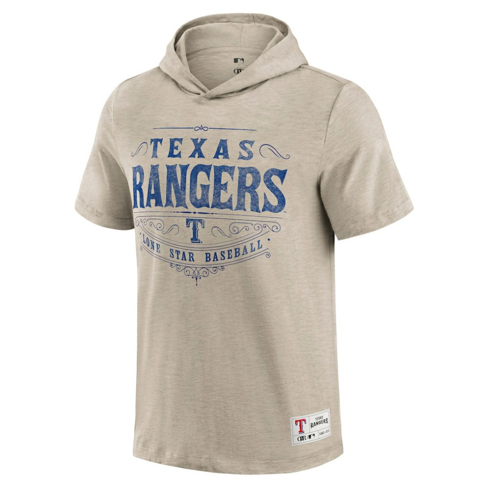 Texas Rangers Darius Rucker Collection by Fanatics Hooded T-Shirt - Tan - Fanatics Sale