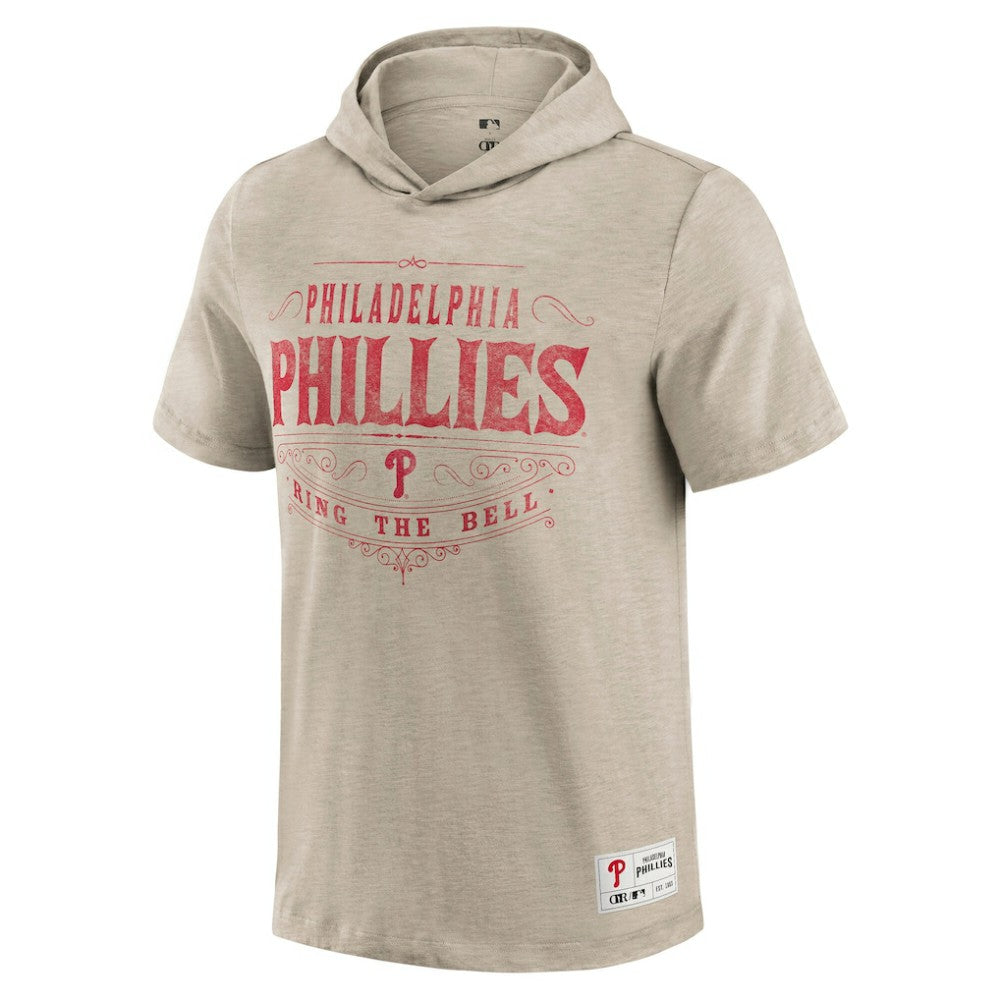 Philadelphia Phillies Darius Rucker Collection by Fanatics Hooded T-Shirt - Tan - Fanatics on Sale