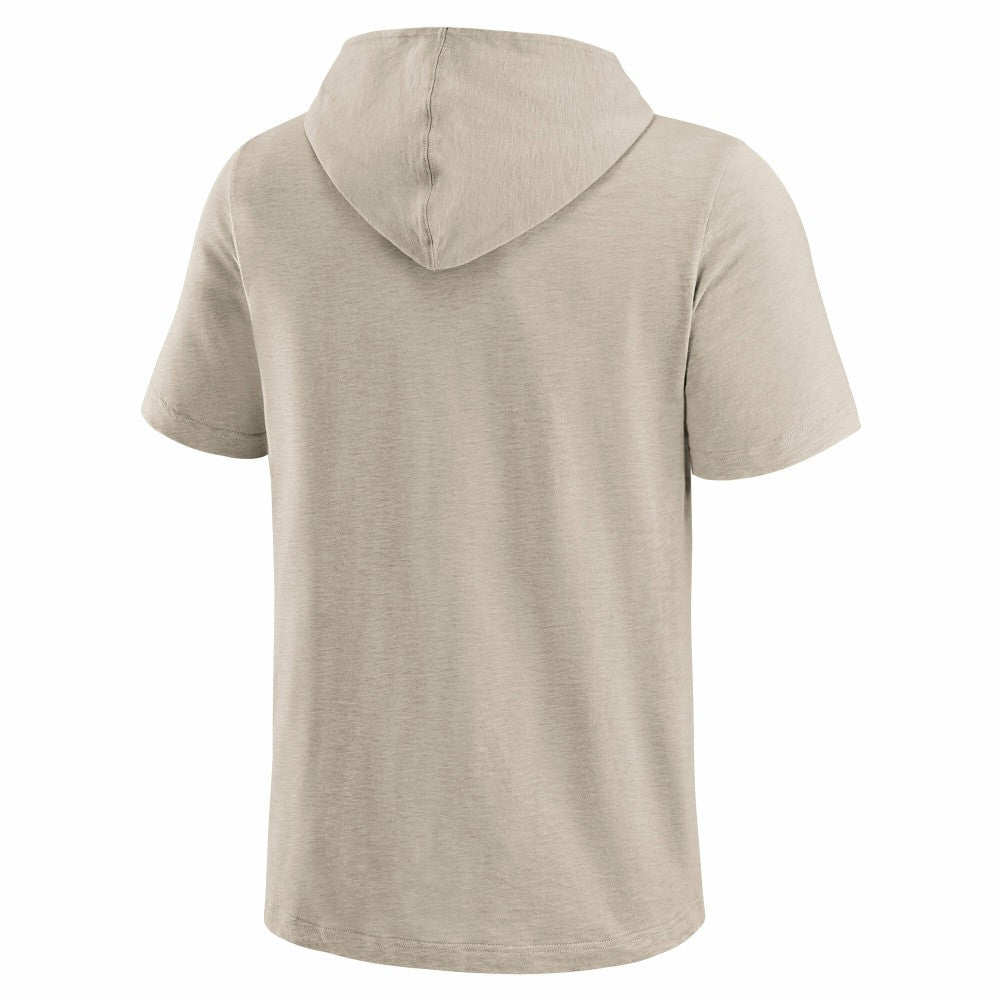 Milwaukee Brewers Darius Rucker Collection by Fanatics Hooded T-Shirt - Tan - Fanatics on Sale