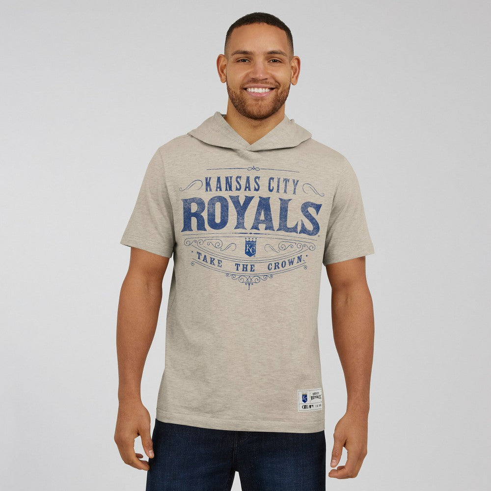 Kansas City Royals Darius Rucker Collection by Fanatics Hooded T-Shirt - Tan - Fanatics Lifestyle