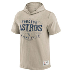 Houston Astros Darius Rucker Collection by Fanatics Hooded T-Shirt - Tan - Fanatics on Sale