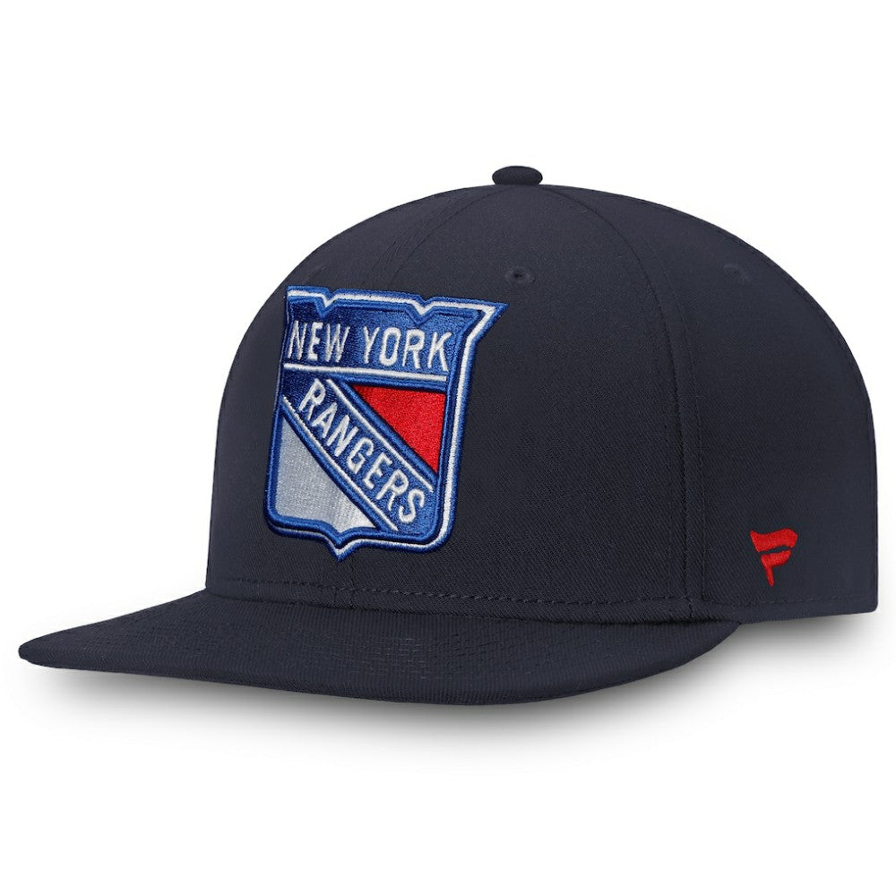 New York Rangers Fanatics Core Fitted Hat - Navy - NHL 202682127