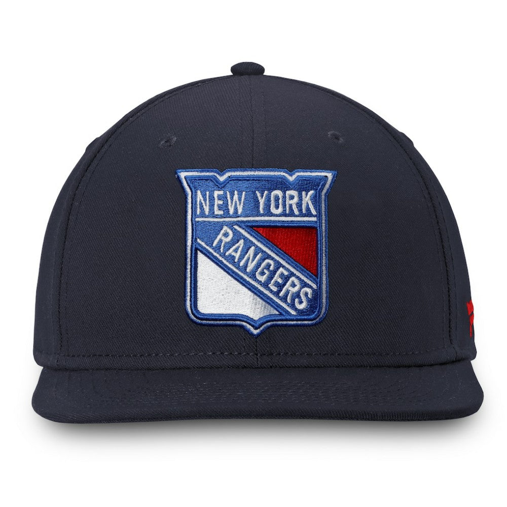 New York Rangers Fanatics Core Fitted Hat - Navy - NHL 202682127