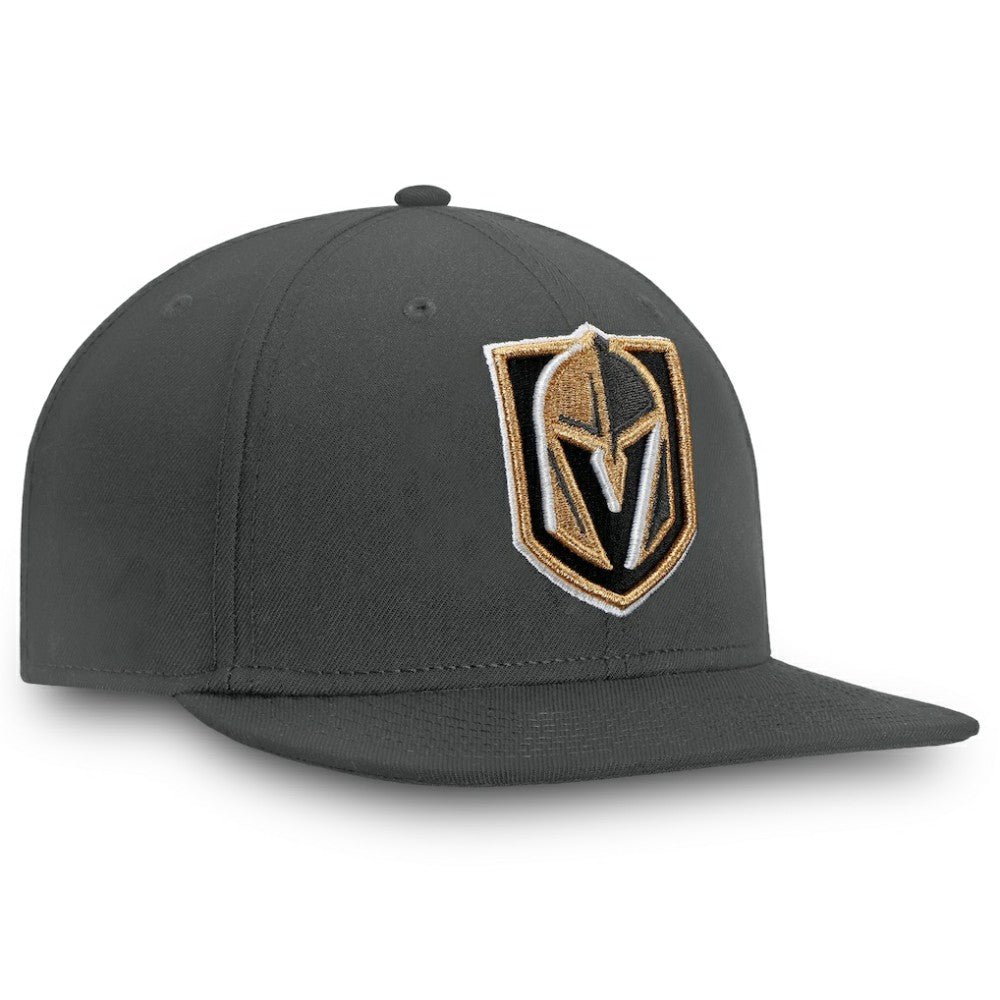 Vegas Golden Knights Fanatics Core Fitted Hat - Charcoal - NHL 202682134
