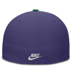 Tampa Bay Rays Nike  True Primetime Two-Tone Performance Fitted Hat - Purple/Green - Nike Online