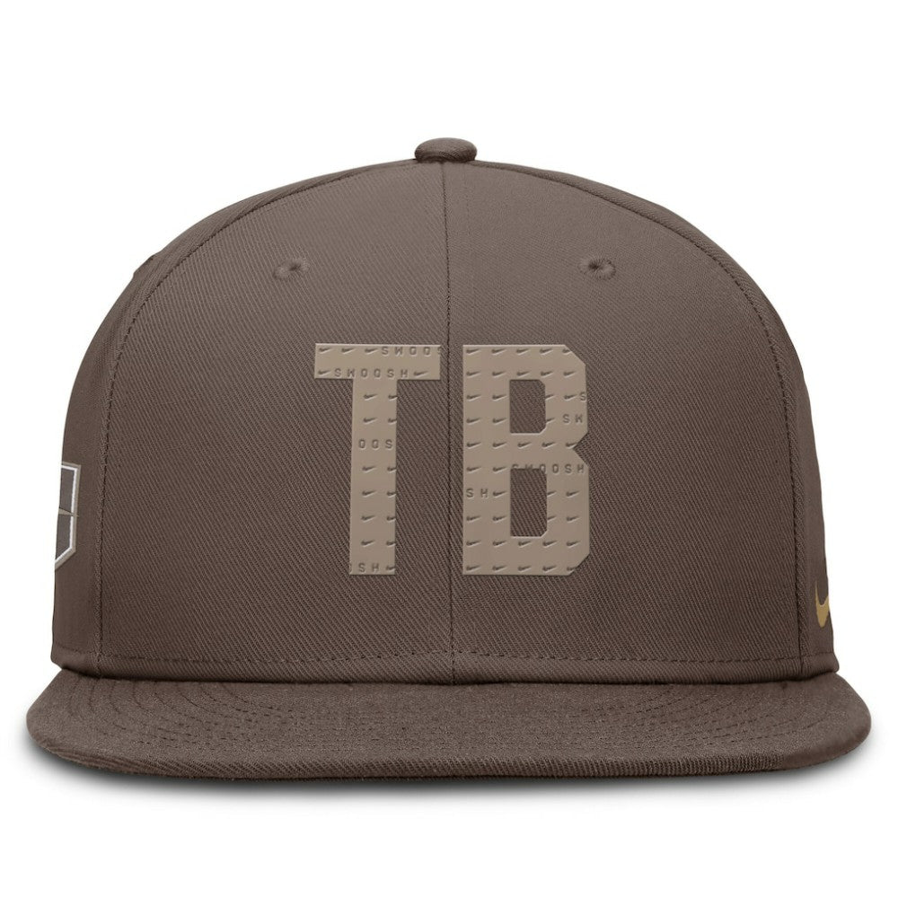 Tampa Bay Rays Nike True Statement 20th AnniversaryPerformance Fitted Hat - Brown - Nike on Sale
