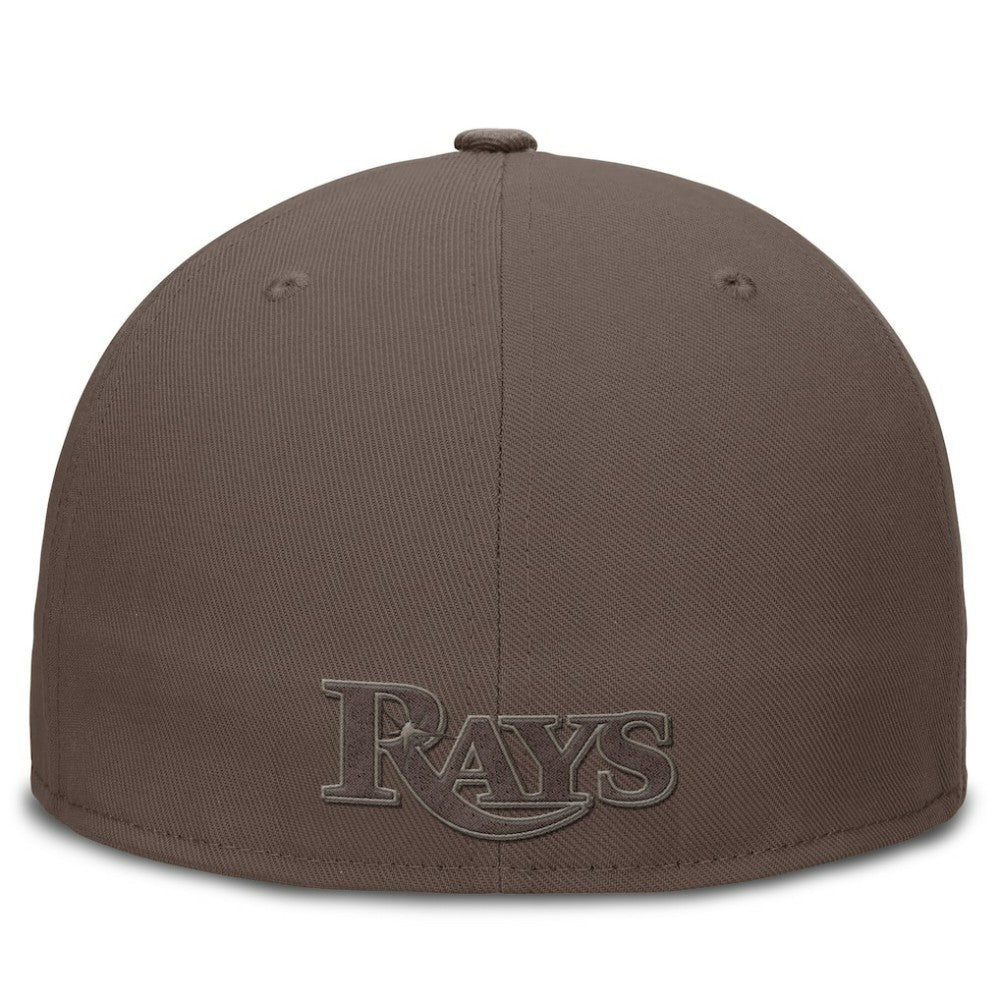 Tampa Bay Rays Nike True Statement 20th AnniversaryPerformance Fitted Hat - Brown - Nike on Sale