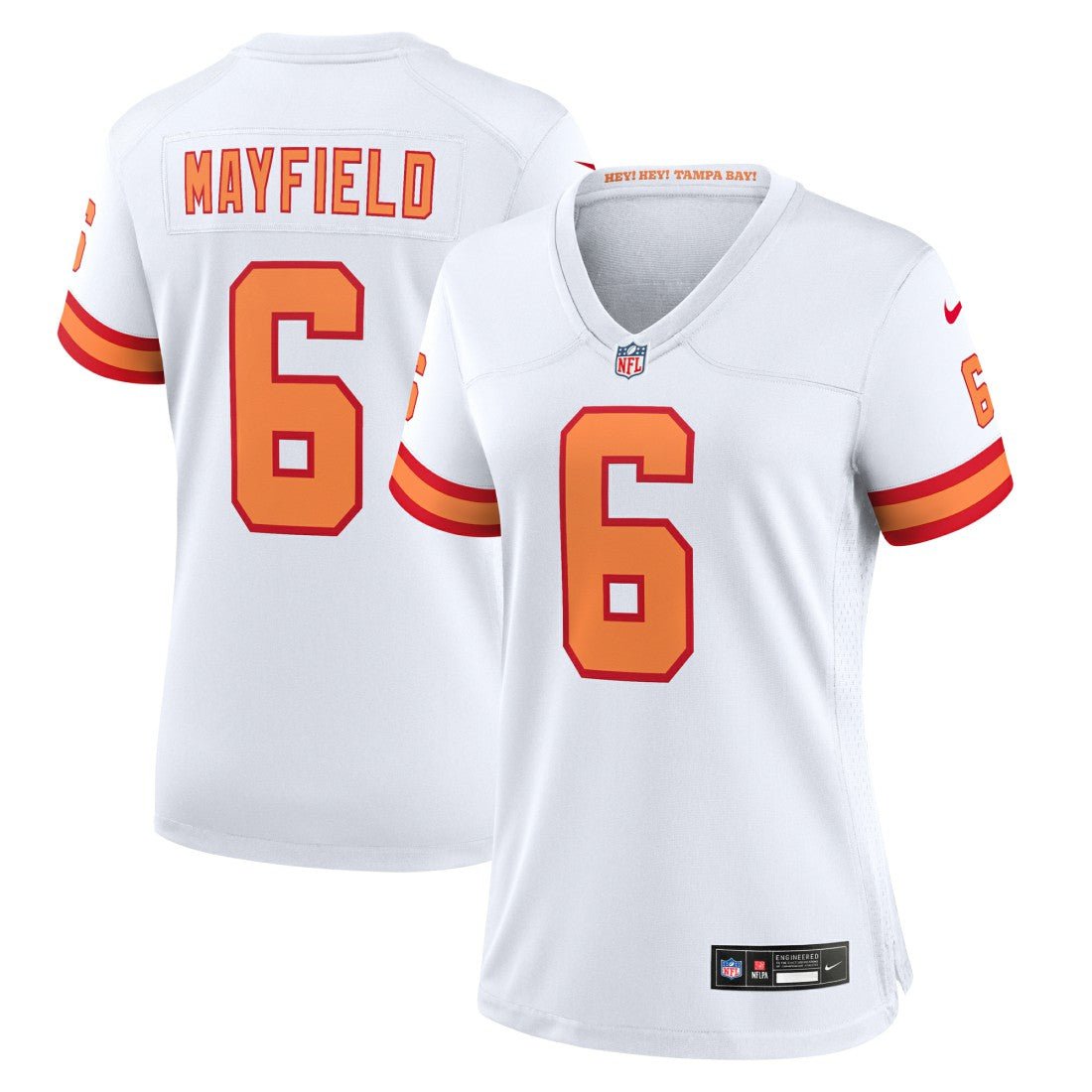 Nike Baker Mayfield '76 Tampa Bay Buccaneers Women's Game Jersey White