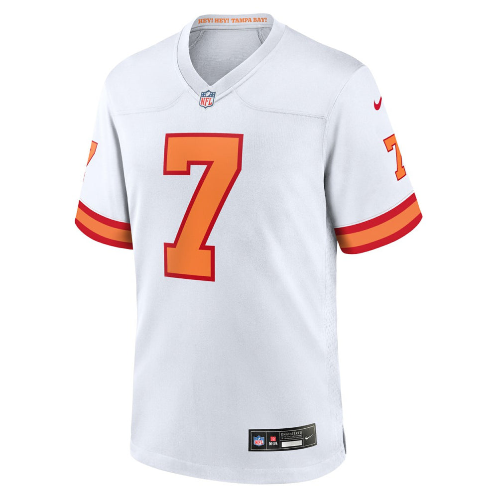 Nike Bucky Irving '76 Tampa Bay Buccaneers Game Jersey White