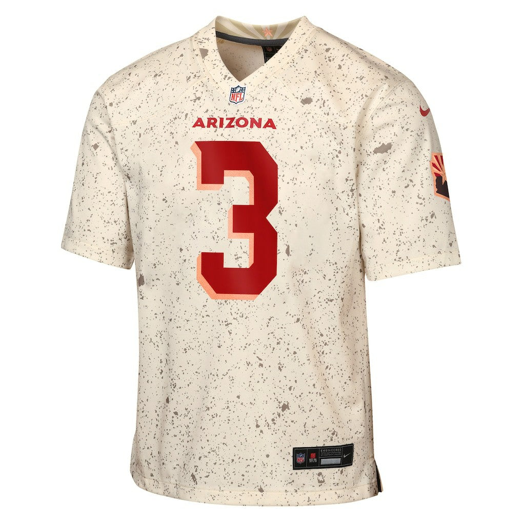 Nike Budda Baker Arizona Cardinals Youth 2025 Rivalries Collection Game Jersey Natural