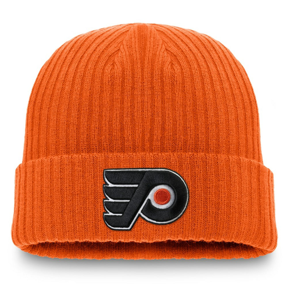 Philadelphia Flyers Fanatics Component Cuffed Knit Hat - Orange - NHL 202682506