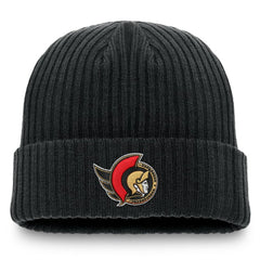 Ottawa Senators Fanatics Component Cuffed Knit Hat - Black - NHL 202682512