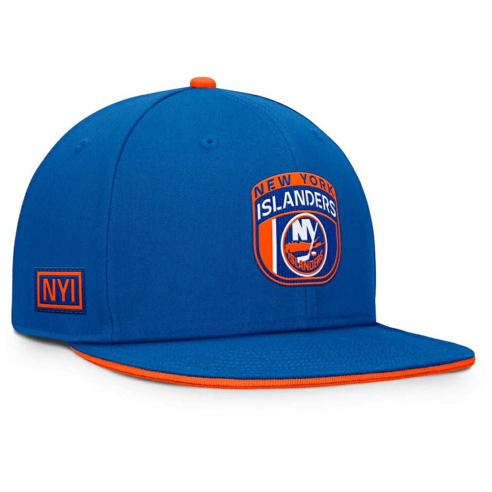 New York Islanders Fanatics Authentic Pro Draft Snapback Hat - Royal - NHL 202682619
