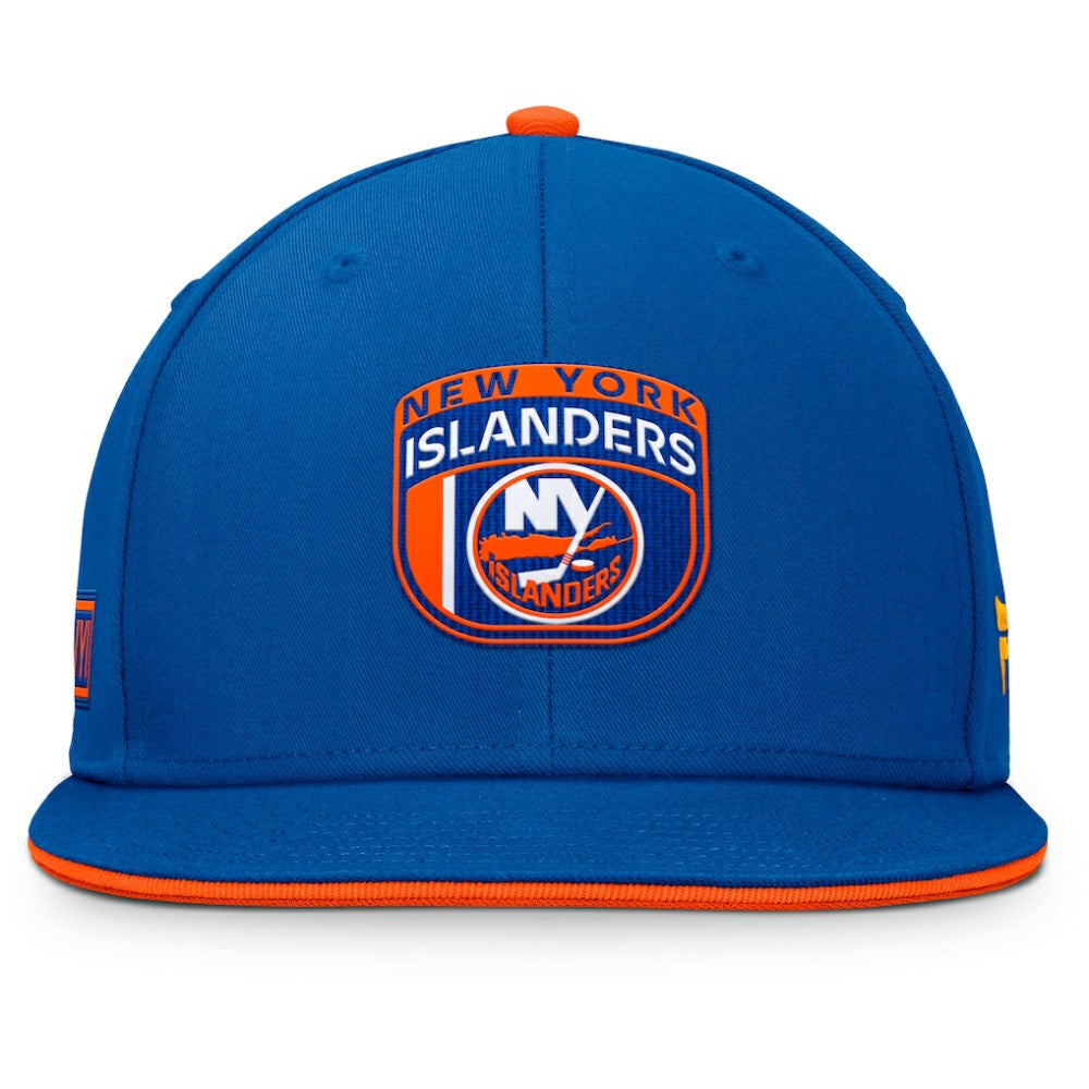 New York Islanders Fanatics Authentic Pro Draft Snapback Hat - Royal - NHL 202682619