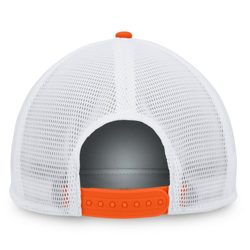 New York Islanders Fanatics Heritage Foam Front Adjustable Trucker Hat - Royal - NHL 202682798