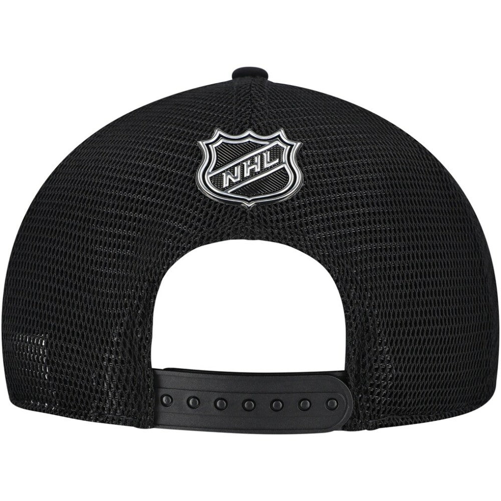 Vancouver Canucks Fanatics Military Appreciation Trucker Adjustable Hat - Olive - NHL 202682999