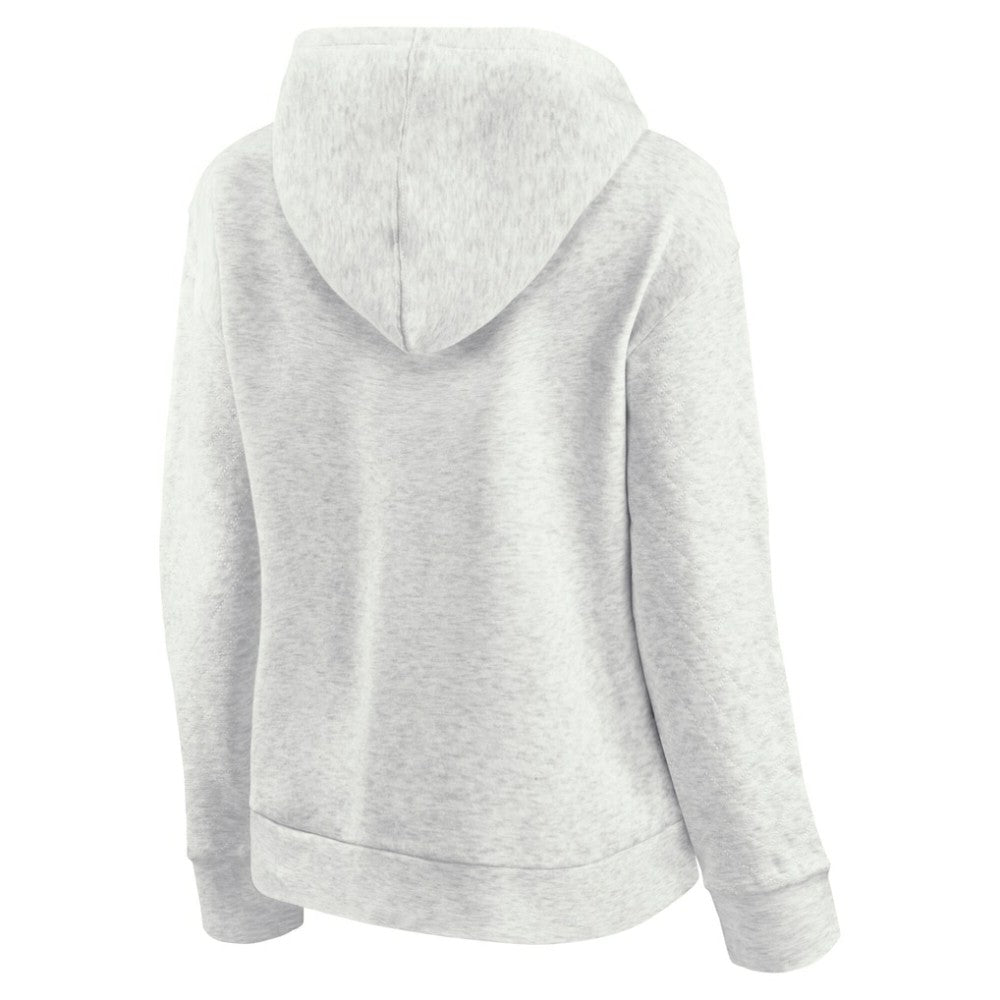Ottawa Senators Fanatics Women's True Classics Quilted Pullover Hoodie - Oatmeal - NHL 202683196