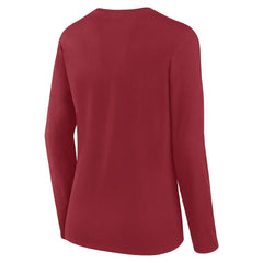 Fanatics Arizona Cardinals Women's Cheerleader Long Sleeve T-Shirt Cardinal
