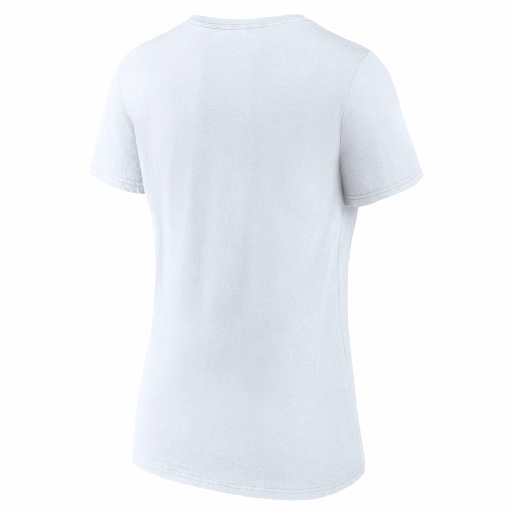 Portland Trail Blazers Women's Bench Warmer V-Neck T-Shirt White | Fanatics Near Me