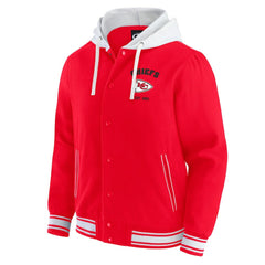 Fanatics Kansas City Chiefs Darius Rucker Collection Full-Snap Hoodie Jacket Red