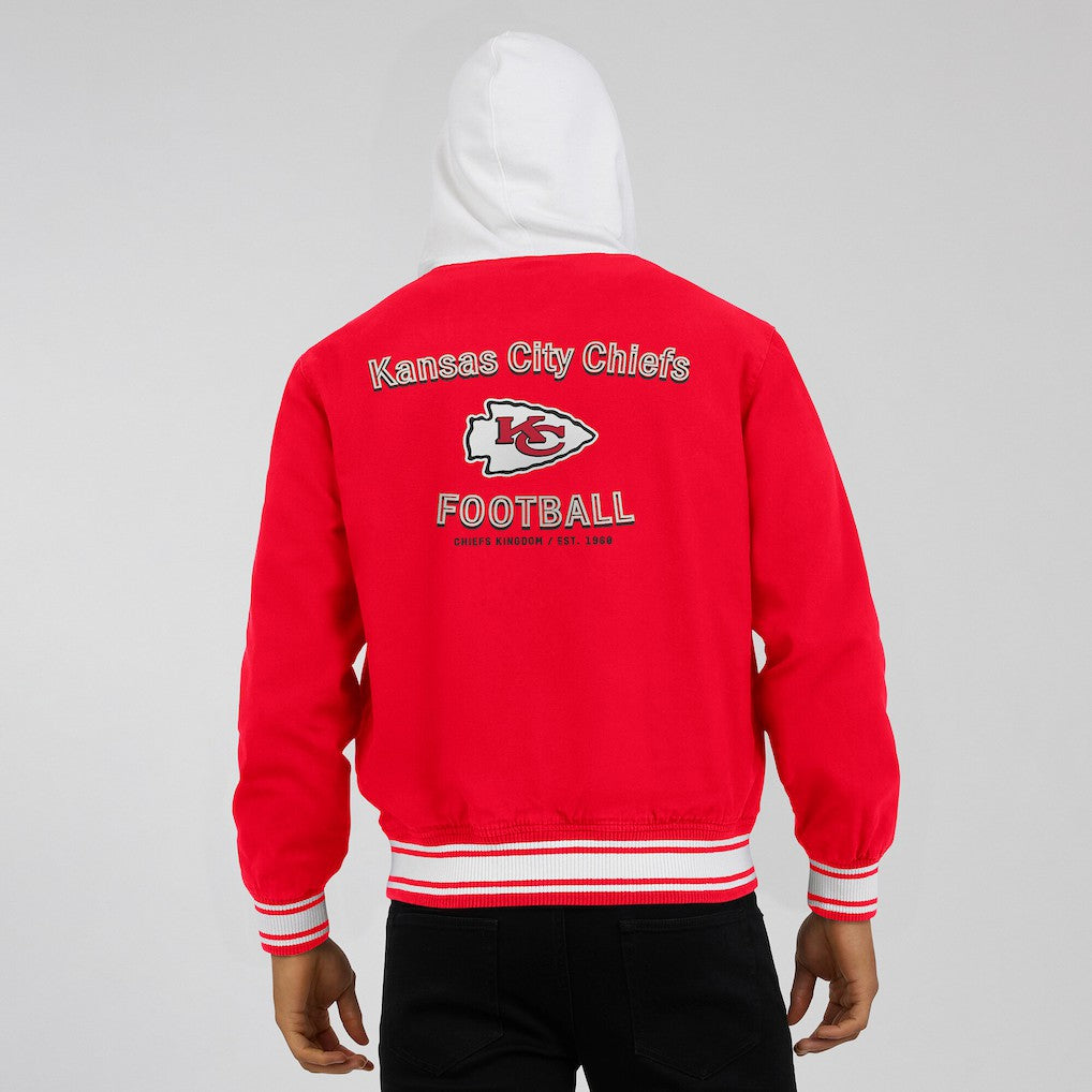 Fanatics Kansas City Chiefs Darius Rucker Collection Full-Snap Hoodie Jacket Red