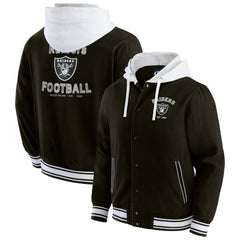 Fanatics Las Vegas Raiders Darius Rucker Collection Full-Snap Hoodie Jacket Black