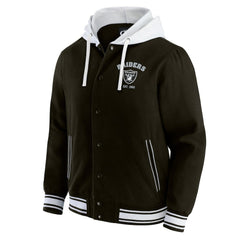 Fanatics Las Vegas Raiders Darius Rucker Collection Full-Snap Hoodie Jacket Black