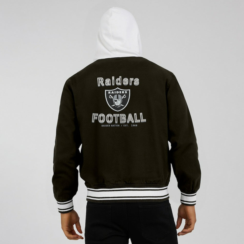 Fanatics Las Vegas Raiders Darius Rucker Collection Full-Snap Hoodie Jacket Black