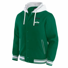 Fanatics New York Jets Darius Rucker Collection Full-Snap Hoodie Jacket Green
