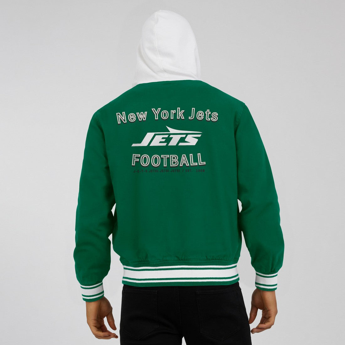 Fanatics New York Jets Darius Rucker Collection Full-Snap Hoodie Jacket Green