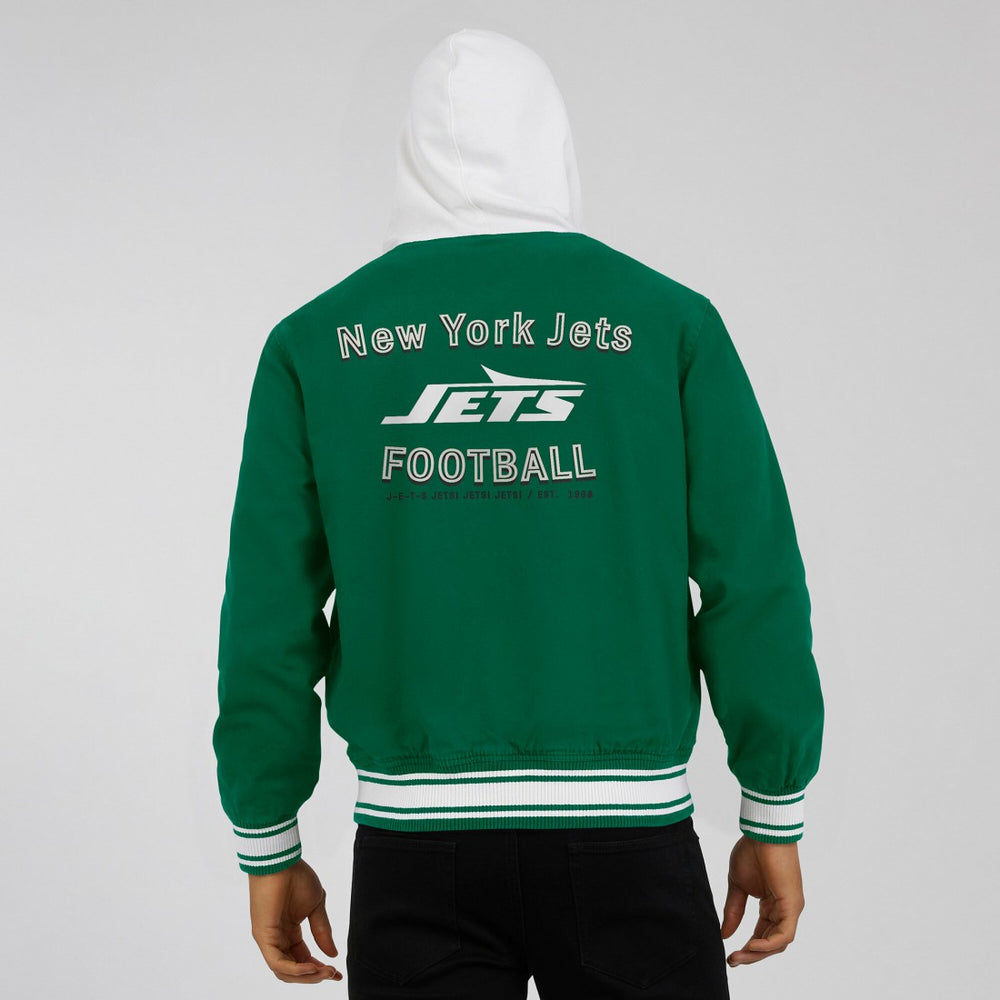 Fanatics New York Jets Darius Rucker Collection Full-Snap Hoodie Jacket Green